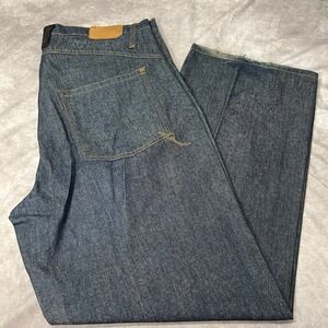 Rocawear Size 42 x 33 Vintage 90s Y2K Extra Wide Leg Pockets Hip Hop Baggy Jeans